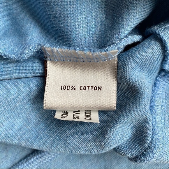 PETER Millar 1/4 Zip Pullover Blue Sweater Golf Mock Neck Mens XL - Picture 5 of 7